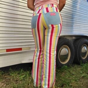 The Wrangler® x Barbie™ Wanderer High Rise Flare Jean 33x32